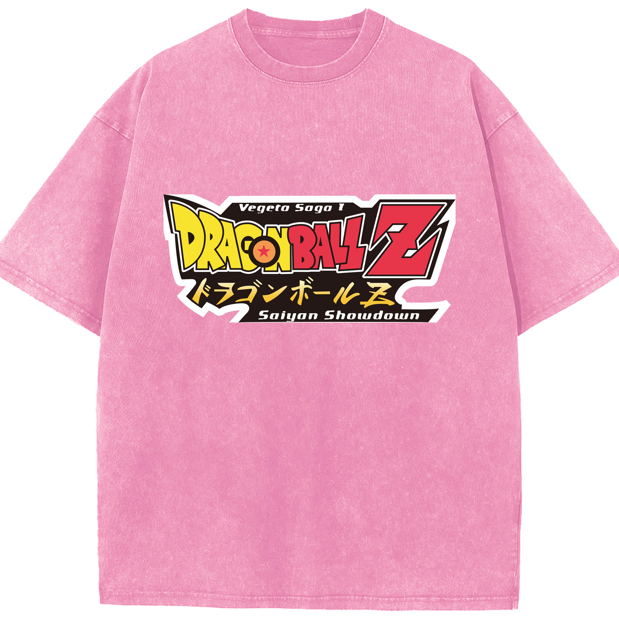 （画像用） ドラゴンボール DRAGON BALL 綿100% ヴィンテージ風 半袖Tシャツ（フロントプリント）